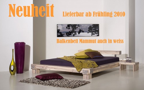 Balkenbett Mammut 180 x 200 cm Fr. 900.-